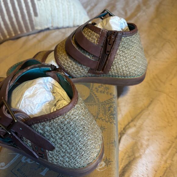 ROAN BY BED STU Harlow Double-Buckle Sandals 7.5 NWB - Picture 8 of 8